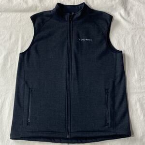 Voormi Wool Blend Full Zip Vest - Men's XL Old Money Golf Casual